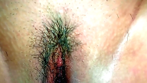 Indian hairy women is getting penetrated in her pussy