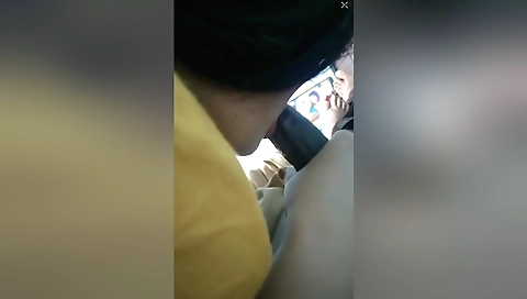 Bhabhi sucking dick for the first time in amateur fucking vid