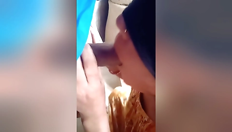 Amateur brunette girl fucks him at the end of the night