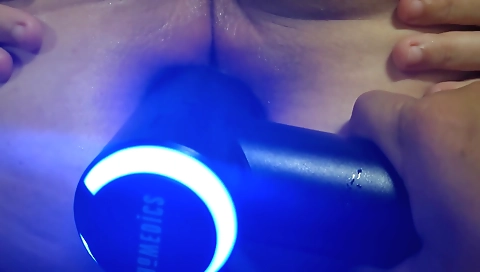 Teen 18+ with a cute body gets fucked with a huge dildo