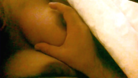 Solo female gets fucked in the bedroom in missionary position