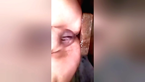 Indian solo female is fingering her hairy pussy in amateur video