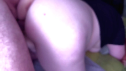 Mature blonde mom shows me her big ass doggy style