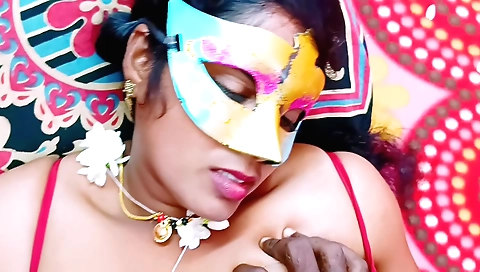 Stepdaughter shows off hairy pussy in her stepfather