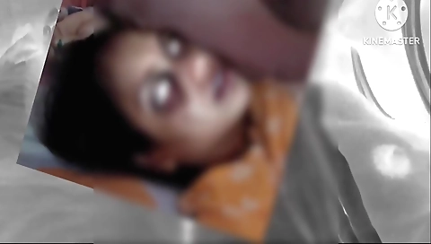 Indian brunette amateur porn clip with a sexy face