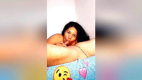 I'm a horny guy who wants to give a hot blowjob to a busty slut