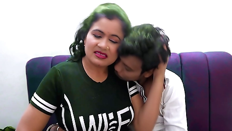 Indian stepsister with big tits fucked by her boyfriend