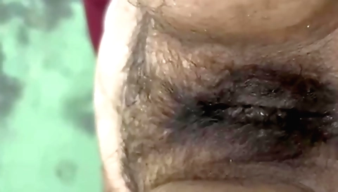 Indian wife is hunked in the kitchen by her husband