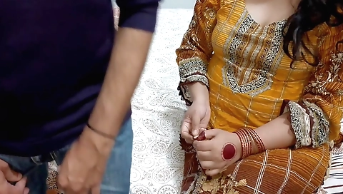 I cum for her first time while fucking an amateur milf