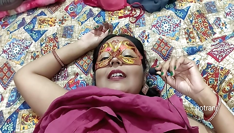 Hot amateur brunette is getting a dick in her hairy pussy