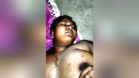 Indian wife with big boobs gets fucked by her boyfriend