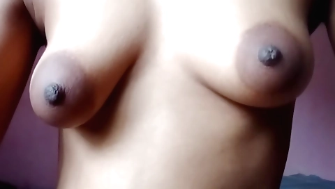 Indian girl takes a shower and then shows off her body