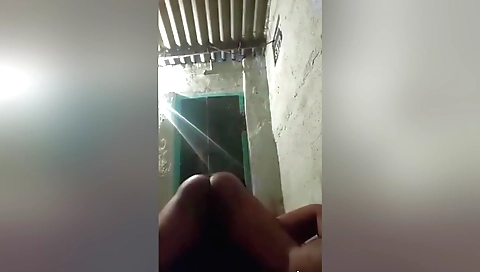 Indian porn video with a hot girl caught with a male