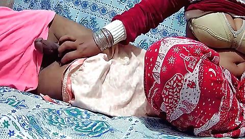 Sexy indian girl with a nice ass getting fucked hard on the bed