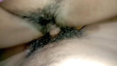 Indian hussy with hairy pussy shows off hairy pussy