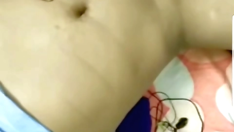 Chubby brunette with big tits gets fucked on the webcam