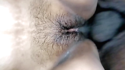 Amateur hairy stepsister-inlaw in an amateur video