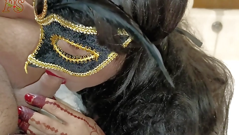 Chubby Indian milf is getting fucked in her face and ass