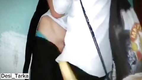 Big tits pornstar in homemade indian school video clip