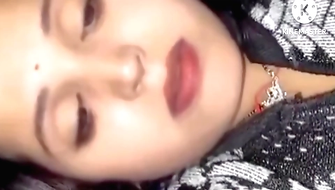 Indian stepsister is showing off her hairy pussy and face