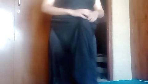 I got a hot cumshot on my big ass while in the shower