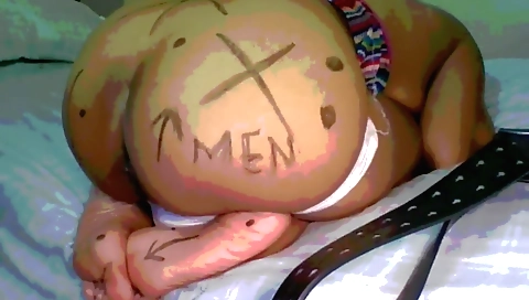 Big boobed amateur webcam clip with a woman in black