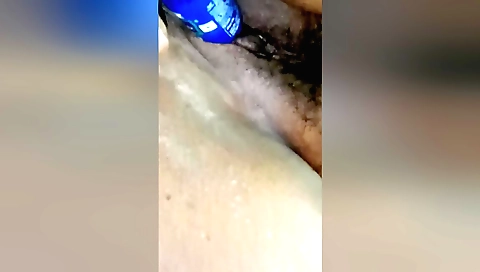 Indian girl is alone at home and her stepmother calls