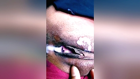 Indian wife with a big ass in her bedroom sex video