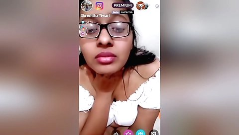 Hot amateur teen with big tits is showing her body