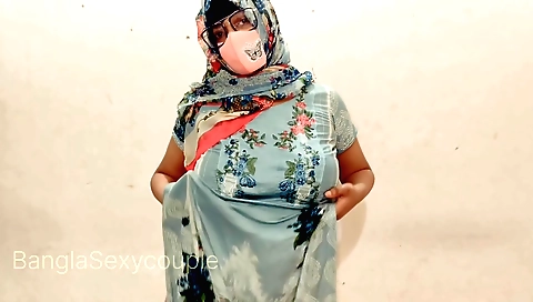 Indian stepsister takes it in her tight ass in POV