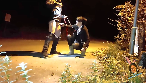 Indian cunt fucker on outdoor in a tight black dress