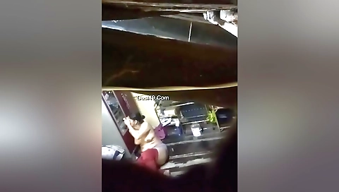 Indian naked babe with lingerie in the hidden cam pov