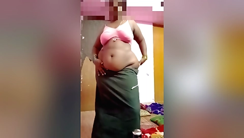 Indian girl with big booty is doing some sex with her husband