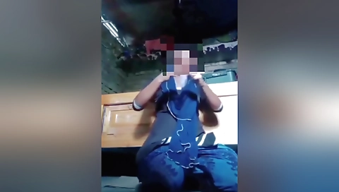 Solo female porn with a hot brunette in the mood for fun