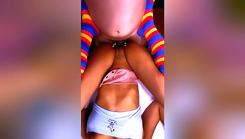 Indian woman sucks her boss's wife after having a hot blowjob