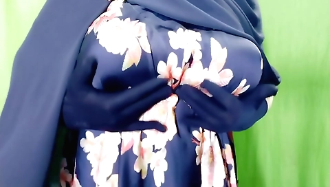 Indian housewife in a beautiful village housewife video