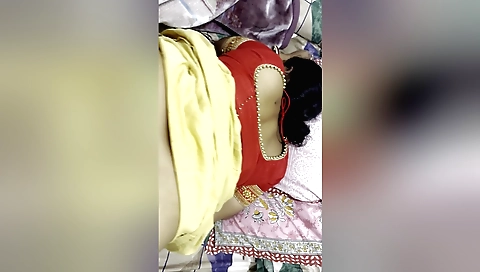 Indian girl fucks her boyfriend in her mouth and pussy