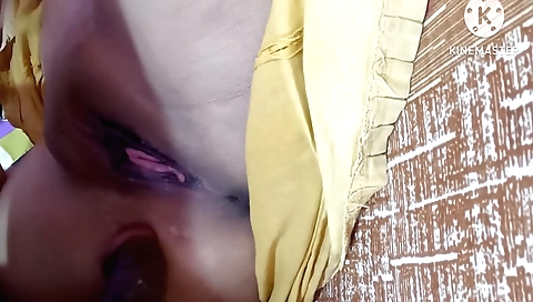 Indian couple has sex with a sexy chick in a hot film