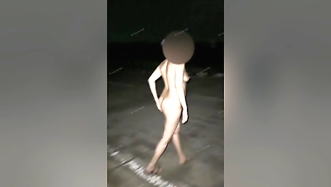 Indian naked girl riding and masturbating at her spot