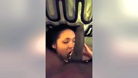 Amateur brunette babe in the pov shows off her body