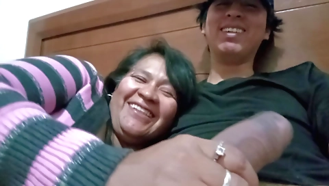 Step mother-in-law is fixing her own stepdaughter's milk