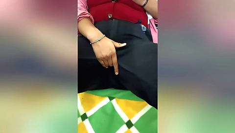 Sexy indian amateur in a sexy pink dress and heels