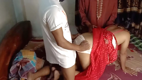 Indian stepmother and her husband have sex in house