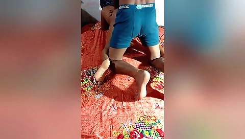 Amateur brunette 18+ woman gets fucked in various positions