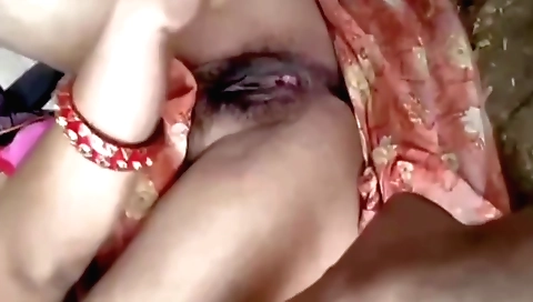 Hairy indian stepsister lets her stepbrother suck her cock