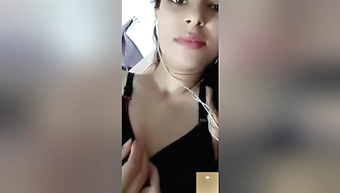 Cute Desi Chick Shows Her Boobs And Masturbating 1