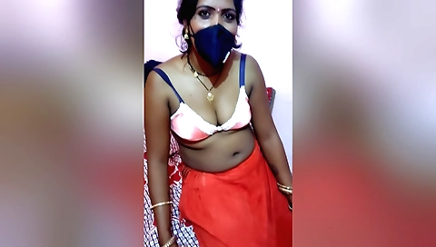 Big black cock shows a hot Indian babe in a sexy bra