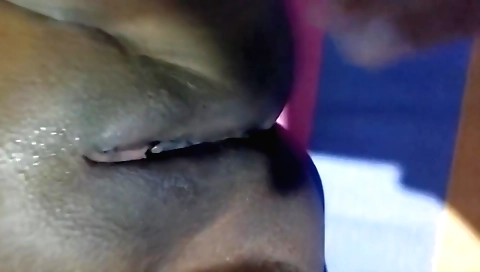 Busty brunette handjob by a nice girl in a sexy top and dress